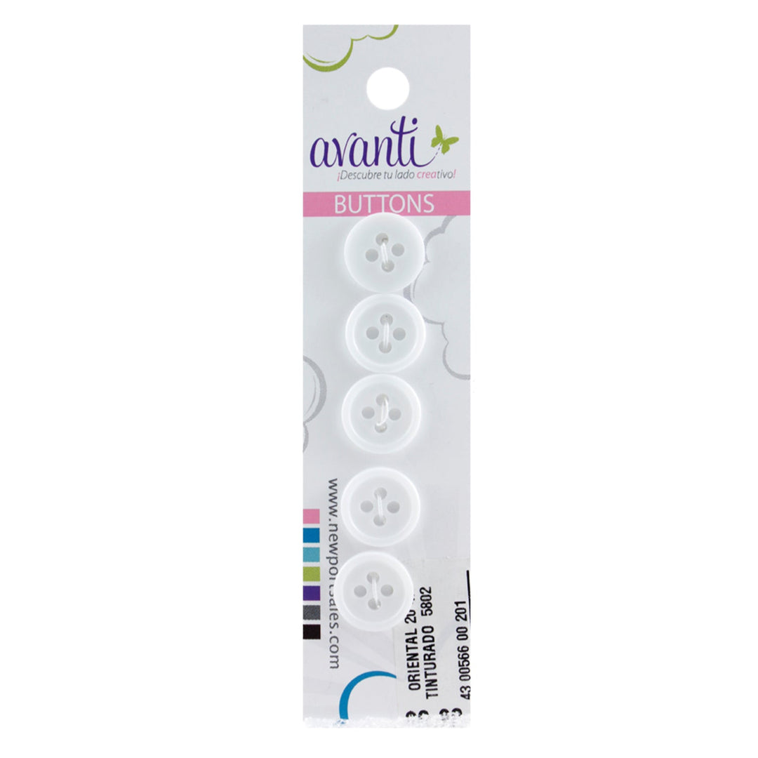Sewing Buttons – 20L (11.5mm / 0.45 inches) with 4 Holes – Perfect for Jackets, Sweaters & Accessories, 12-Pack