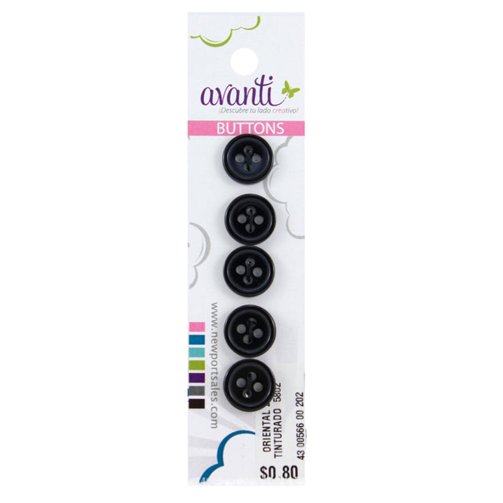 Sewing Buttons – 20L (11.5mm / 0.45 inches) with 4 Holes – Perfect for Jackets, Sweaters & Accessories