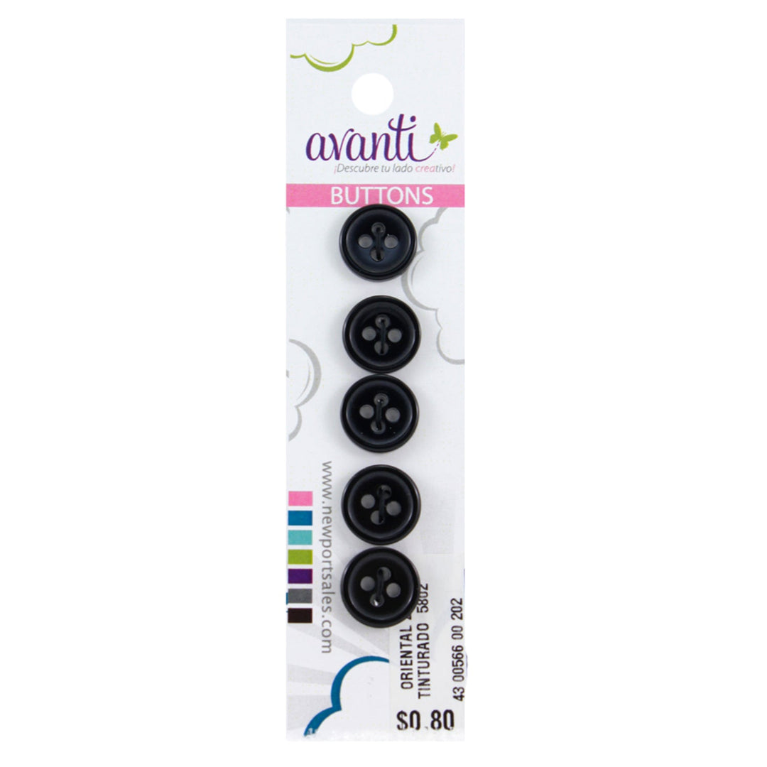 Sewing Buttons – 20L (11.5mm / 0.45 inches) with 4 Holes – Perfect for Jackets, Sweaters & Accessories, 12-Pack