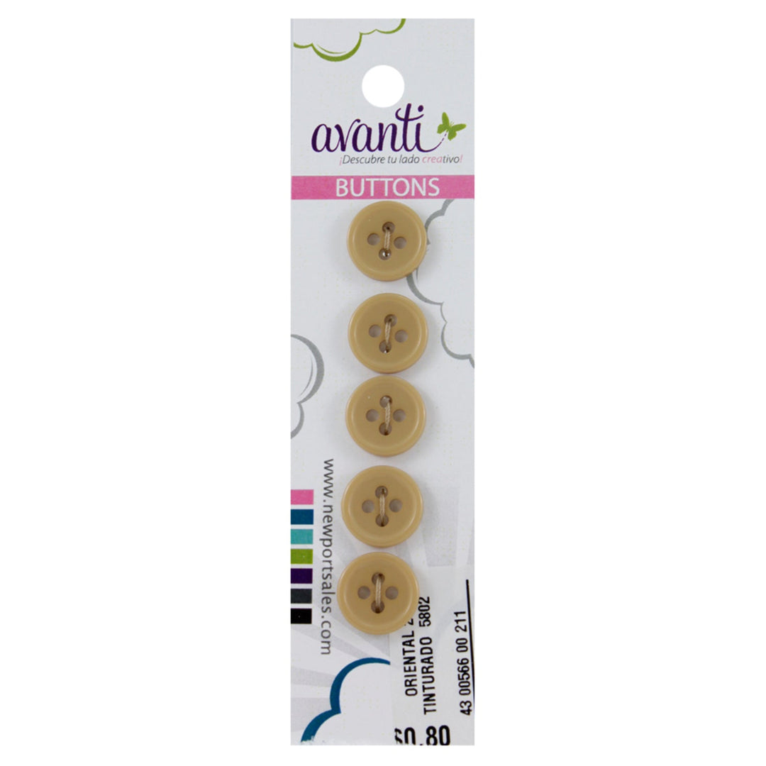 Sewing Buttons – 20L (11.5mm / 0.45 inches) with 4 Holes – Perfect for Jackets, Sweaters & Accessories