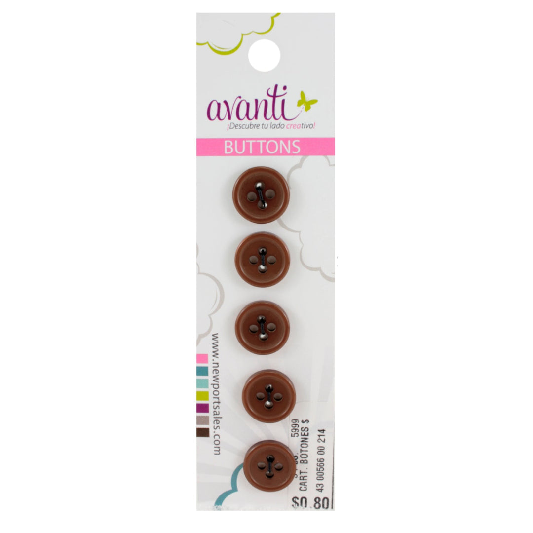 Sewing Buttons – 20L (11.5mm / 0.45 inches) with 4 Holes – Perfect for Jackets, Sweaters & Accessories