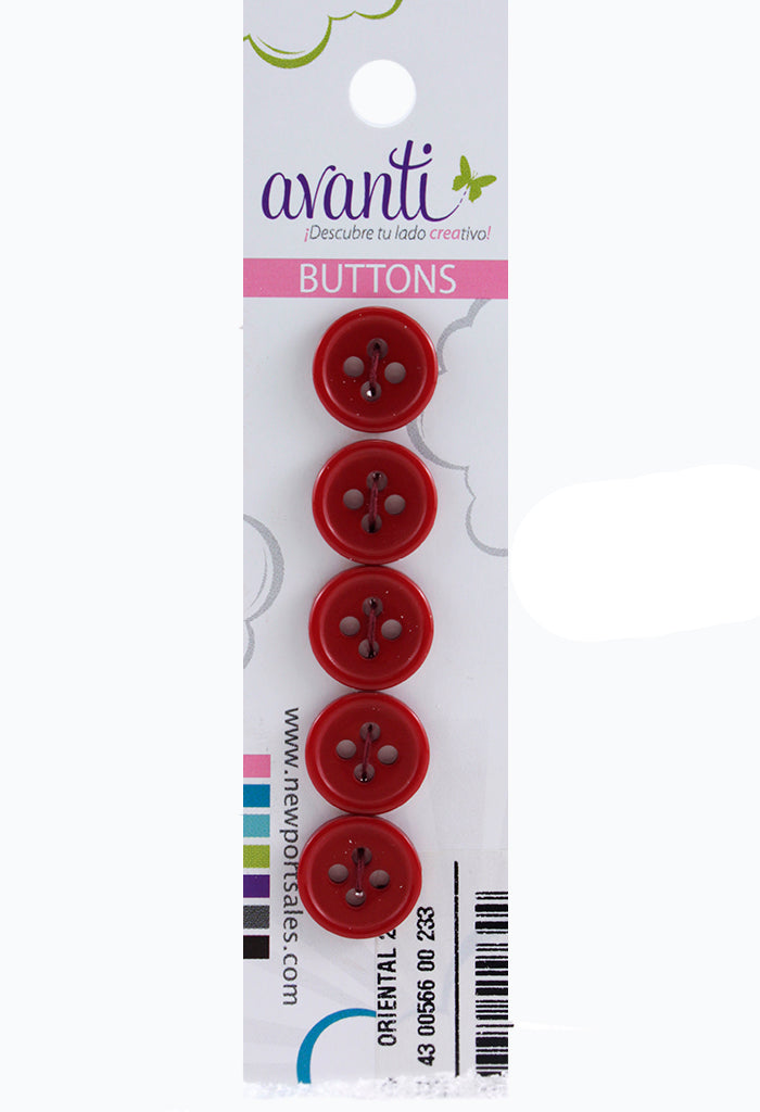 Sewing Buttons – 20L (11.5mm / 0.45 inches) with 4 Holes – Perfect for Jackets, Sweaters & Accessories