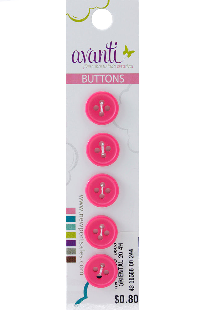 Sewing Buttons – 20L (11.5mm / 0.45 inches) with 4 Holes – Perfect for Jackets, Sweaters & Accessories