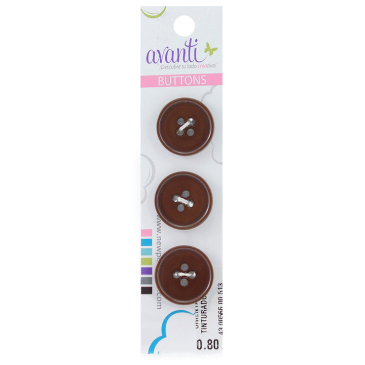 Sewing Buttons – 29L (18.0mm / 0.71 inches) with 4 Holes – Perfect for Dresses, Jackets & Handbags