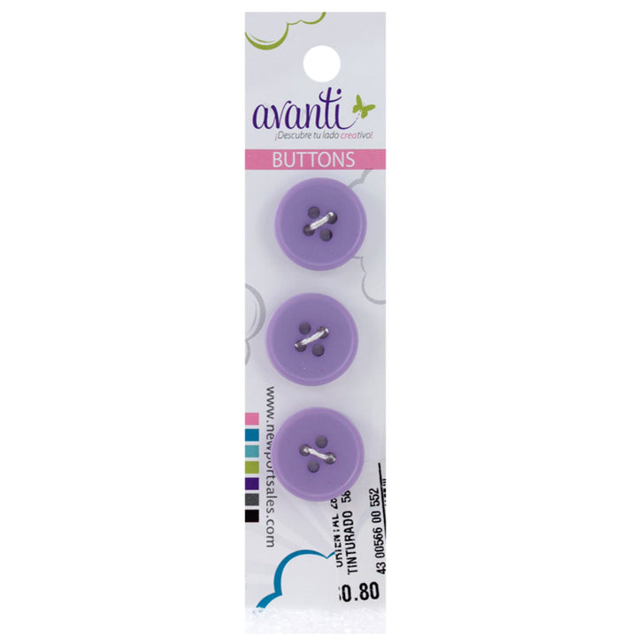 Sewing Buttons – 29L (18.0mm / 0.71 inches) with 4 Holes – Perfect for Dresses, Jackets & Handbags