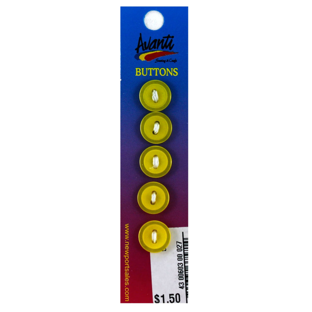 Sewing Buttons – 16L (10mm / 0.37 inches) with 4 Holes – Perfect for Shirts, Tunics, Cardigans & Light Jackets, 12-Pack