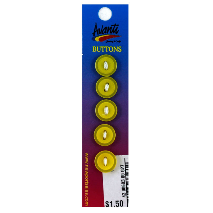 Sewing Buttons – 16L (10mm / 0.37 inches) with 4 Holes – Perfect for Shirts, Tunics, Cardigans & Light Jackets, 12-Pack