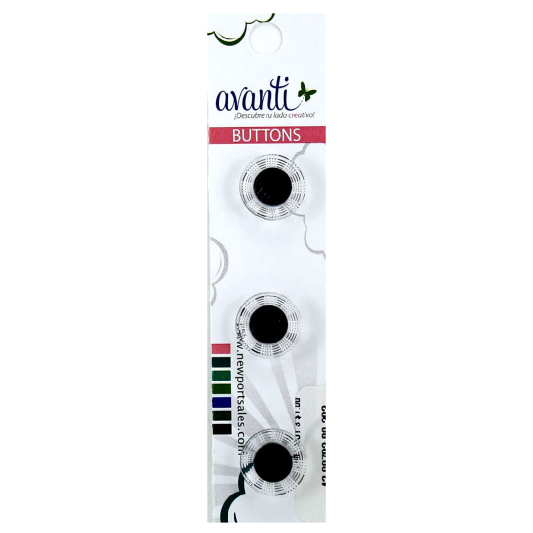 Sewing Buttons – 17L (11mm / 0.39 inches) with 2 Holes – Perfect for Cardigans, Blouses & Children’s Garments, 12-Pack