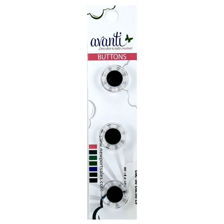 Sewing Buttons – 17L (11mm / 0.39 inches) with 2 Holes – Perfect for Cardigans, Blouses & Children’s Garments, 12-Pack