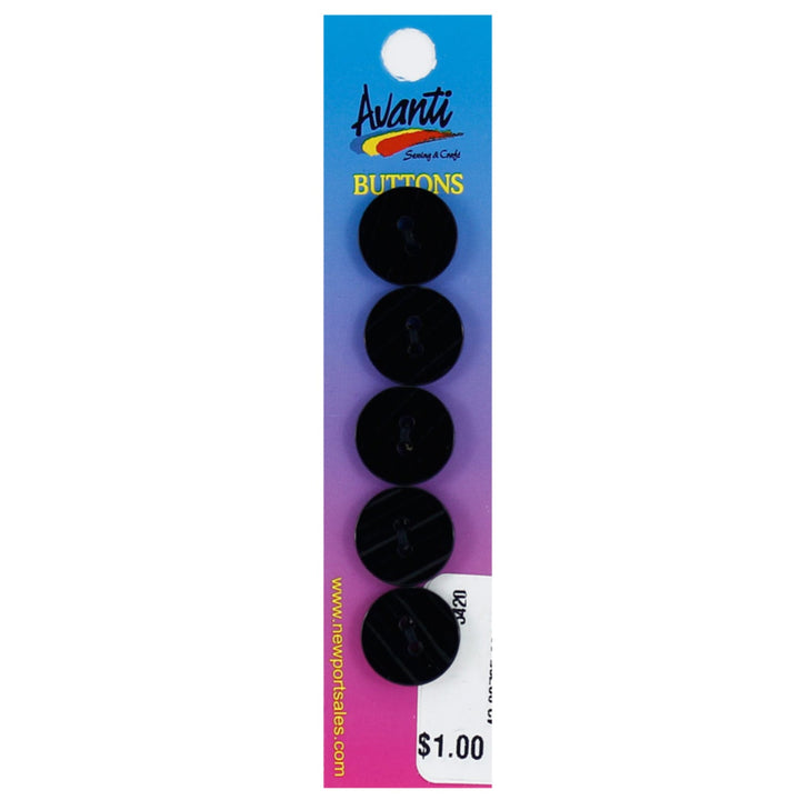 sewing Buttons – 23L (13.0mm / 0.51 inches) with 2 Holes – Perfect for Coats, Jackets & Accessories