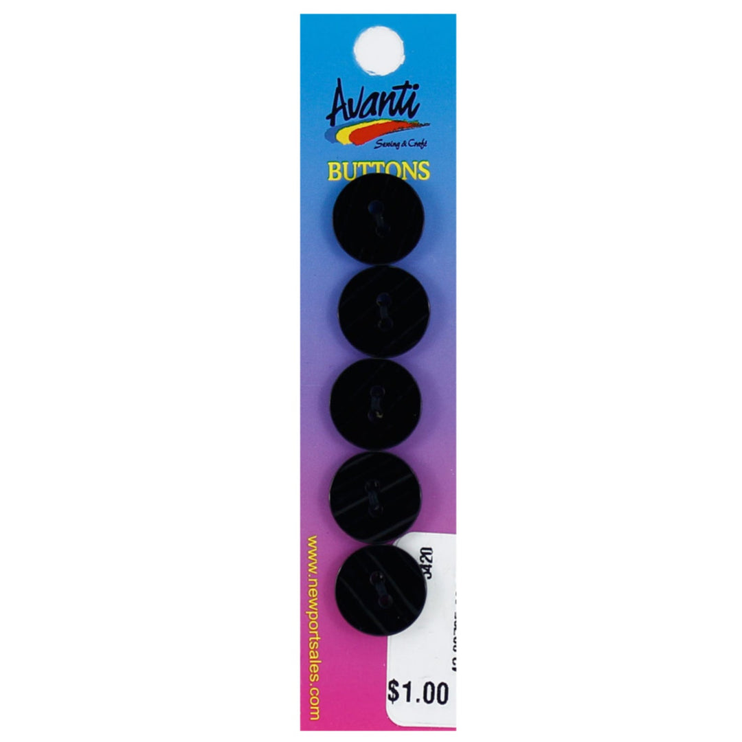 sewing buttons – 23L (13.0mm / 0.51 inches) with 2 Holes – Perfect for Coats, Jackets & Accessoriess, 12-Pack