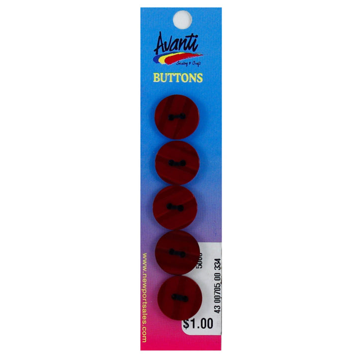 sewing buttons – 23L (13.0mm / 0.51 inches) with 2 Holes – Perfect for Coats, Jackets & Accessoriess, 12-Pack