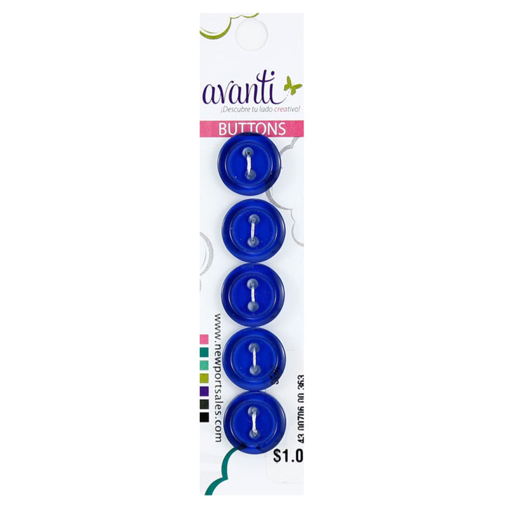 Sewing Buttons – 23L (13.0mm / 0.51 inches) with 2 Holes – Perfect for Coats, Jackets & Accessories, 12-Pack