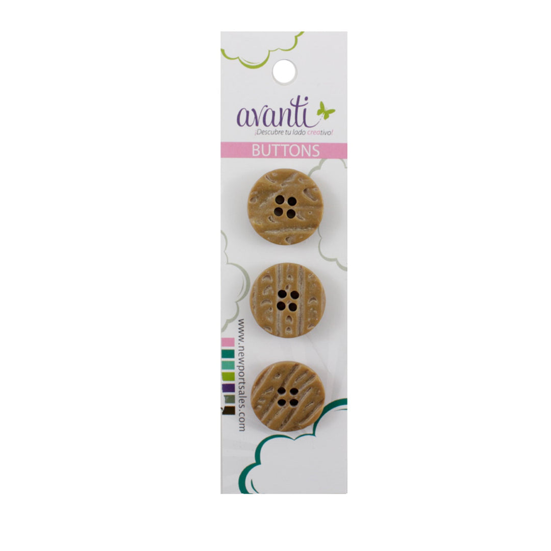 Sewing Buttons – 30L (19mm / 0.75 inches) with 4 Holes – Perfect for Jackets, Blazers & Cardigans, 12-Pack