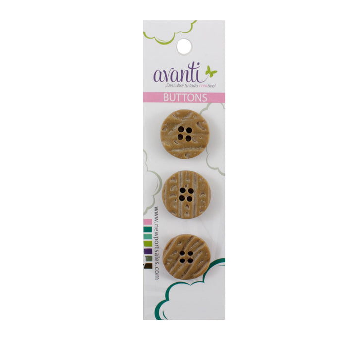 Sewing Buttons – 30L (19mm / 0.75 inches) with 4 Holes – Perfect for Jackets, Blazers & Cardigans, 12-Pack