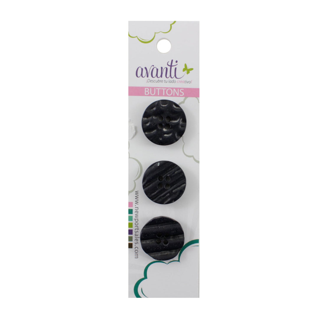 Sewing Buttons – 30L (19mm / 0.75 inches) with 4 Holes – Perfect for Jackets, Blazers & Cardigans