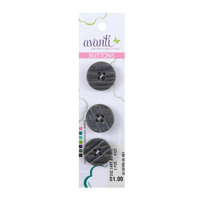 Plastic Circular Buttons, Sew-through, 4 holes, Color Variety, 30mm