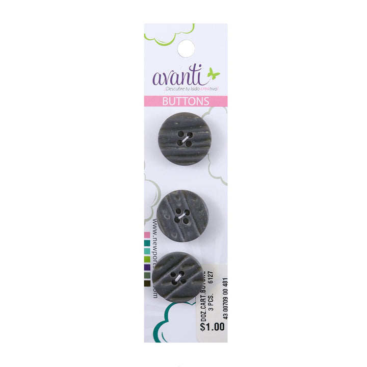 Sewing Buttons – 30L (19mm / 0.75 inches) with 4 Holes – Perfect for Jackets, Blazers & Cardigans, 12-Pack