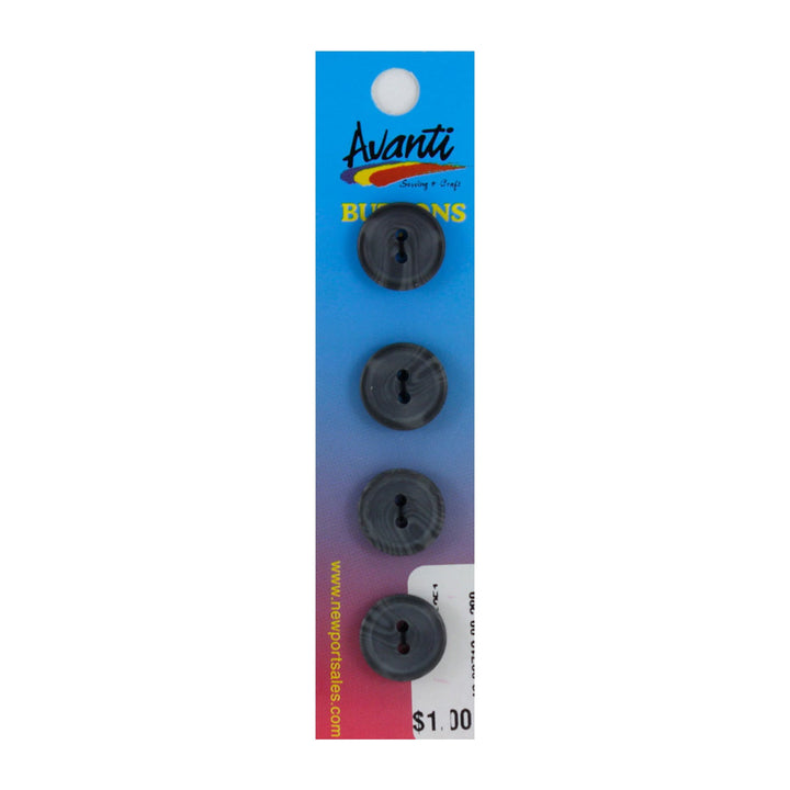 Sewing Buttons – 24L (15mm / 0.6 inches) with 2 Holes – Perfect for Shirts, Cardigans & Children’s Clothing, 12-Pack