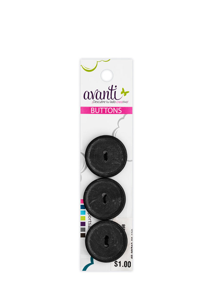 Sewing Buttons – 36L (23mm / 0.9 inches) with 2 Holes – Perfect for Coats, Bags & Upholstery Projects