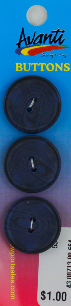 Sewing Buttons – 36L (23mm / 0.9 inches) with 2 Holes – Perfect for Coats, Bags & Upholstery Projects