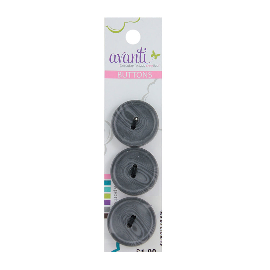 Sewing Buttons – 36L (23mm / 0.9 inches) with 2 Holes – Perfect for Coats, Bags & Upholstery Projects, 12-Pack