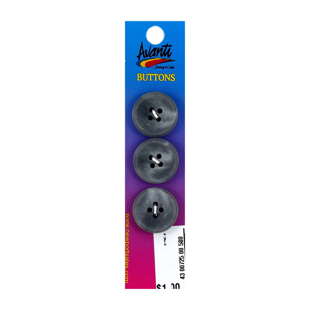 Sewing Buttons – 32L (20mm / 0.79 inches) with 4 Holes – Perfect for Coats, Blazers & Home Decor, 12-Pack