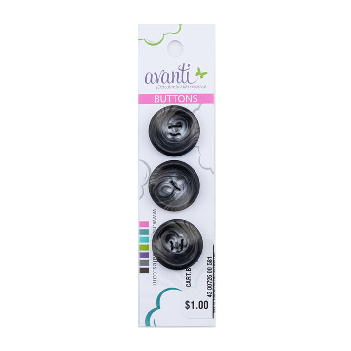 Sewing Buttons – 32L (20mm / 0.79 inches) with 4 Holes – Perfect for Coats, Blazers & Home Decor