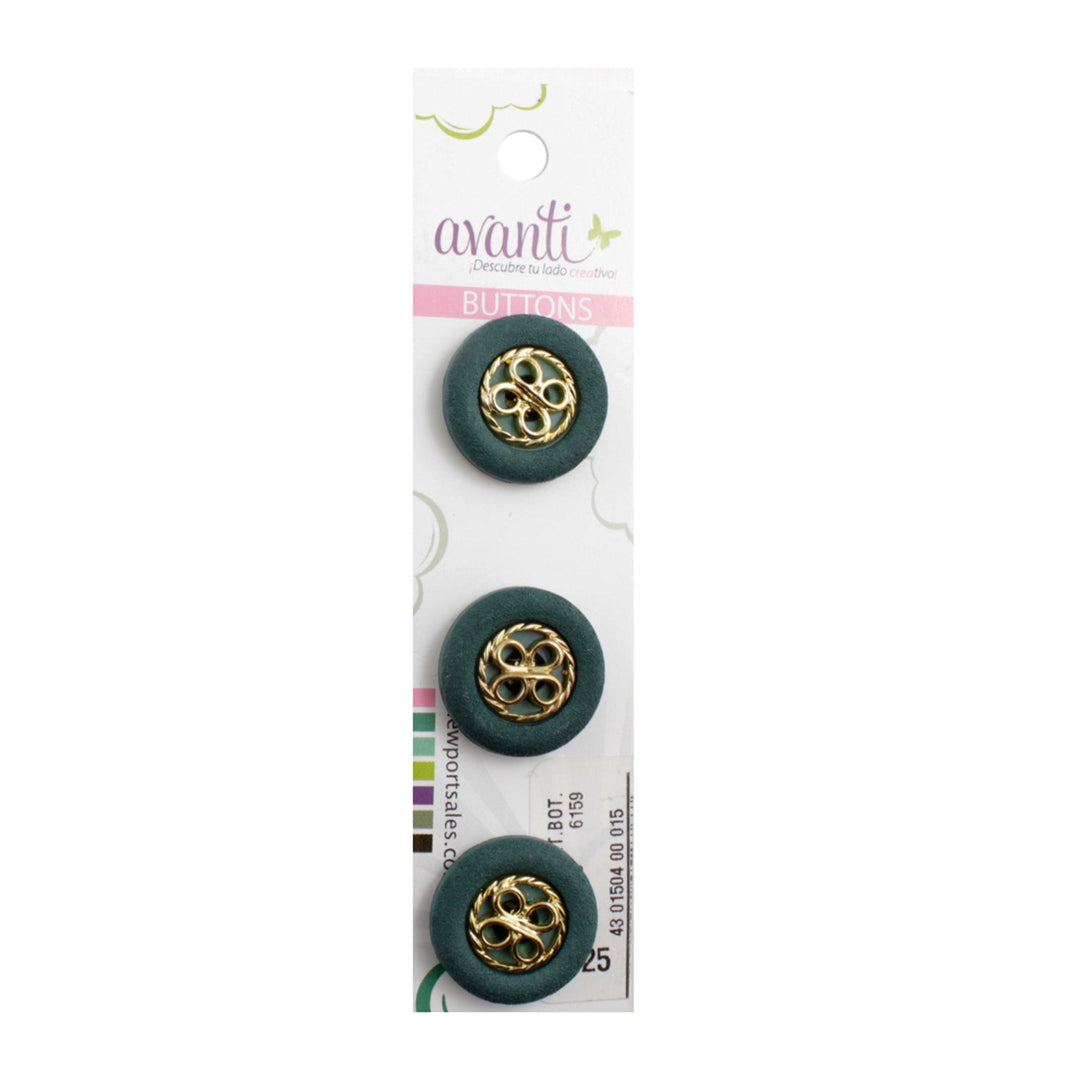 Sewing Buttons – 34L (21.5mm / 0.87 inches) with Shank Attachment – Perfect for Coats, Blazers & Tote Bags, 12-Pack