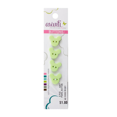 Mouse Buttons, 20mm, 2 Holes, Color Variety, 12-Pack
