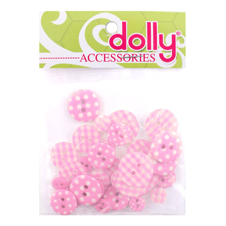 Sewing Buttons – 14L (8.5mm / 0.33 inches) with 2 Holes – Perfect for Baby Clothing, Dresses & Accessories, 12-Pack