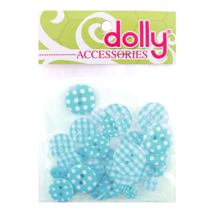 Sewing Buttons – 14L (8.5mm / 0.33 inches) with 2 Holes – Perfect for Baby Clothing, Dresses & Accessories, 12-Pack