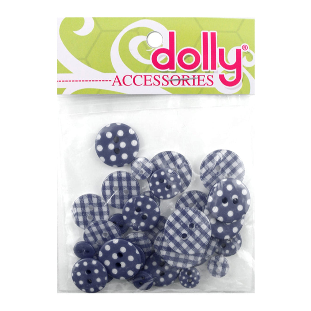 Sewing Buttons – 14L (8.5mm / 0.33 inches) with 2 Holes – Perfect for Baby Clothing, Dresses & Accessories, 12-Pack