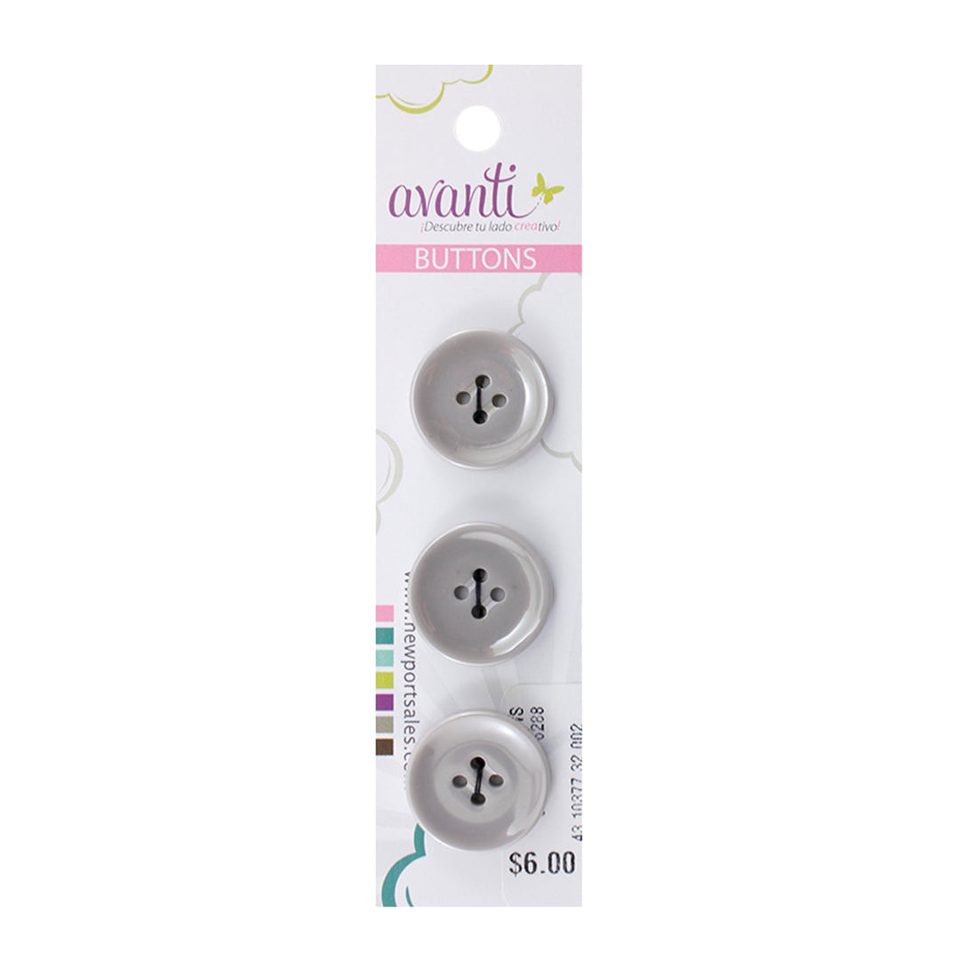 Sewing Buttons – 32L (20mm / 0.79 inches) with 4 Holes – Perfect for Coats, Blazers & Upholstery