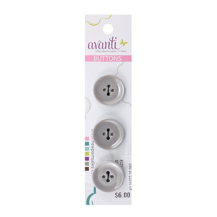 Sewing Buttons – 32L (20mm / 0.79 inches) with 4 Holes – Perfect for Coats, Blazers & Upholstery
