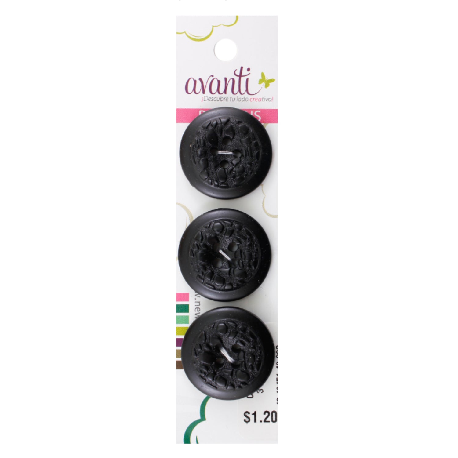 Sewing Buttons – 40L (25mm / 1 inch) with 2 Holes – Perfect for Heavy ...