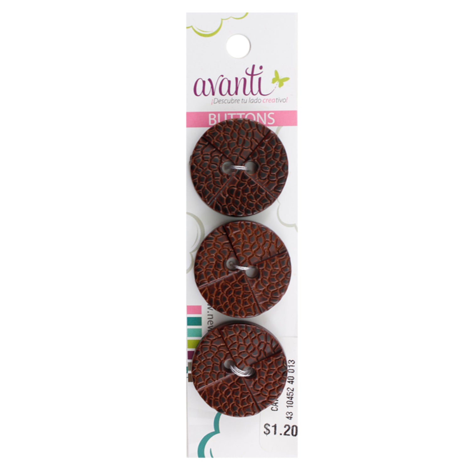 40 Linge Button Sewing Buttons – 40L (25mm / 1 inch) with 2 Holes – Perfect for Heavy ...