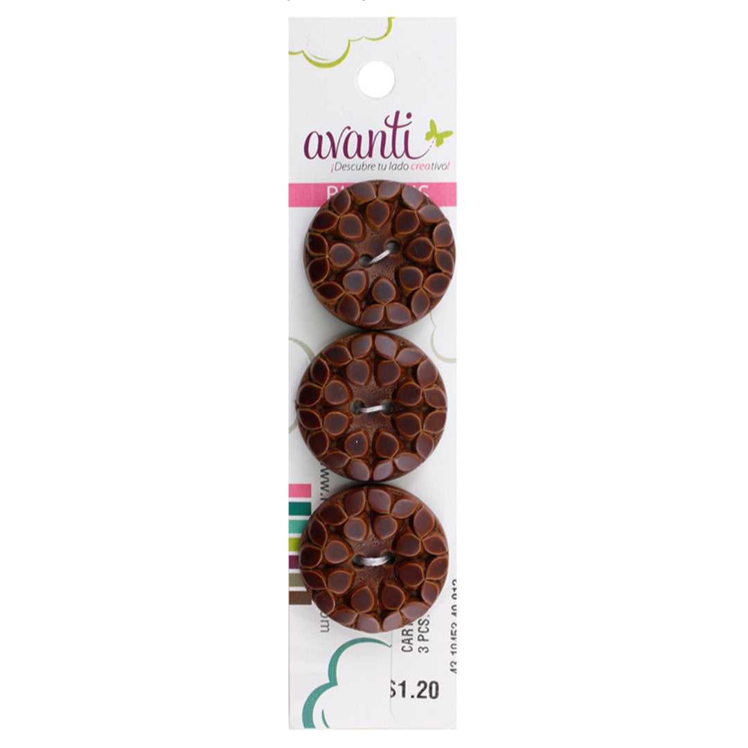 Sewing Buttons – 40L (25mm / 1 inch) with 2 Holes – Perfect for Heavy Outerwear, Tailored Suits & Home Decor, 6-Pack