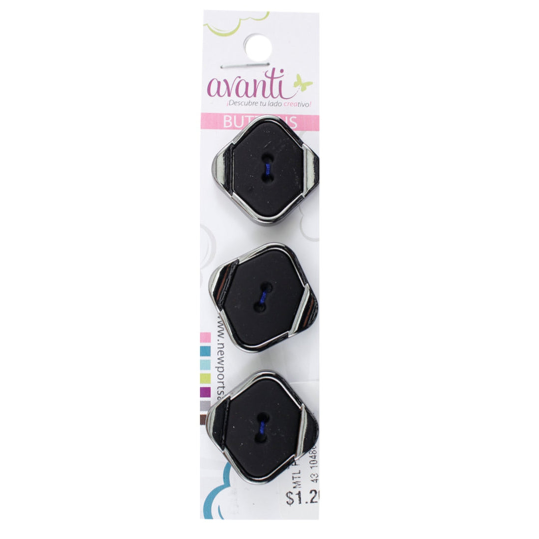 40 Linge Button Sewing Buttons – 40L (25mm / 1 inch) with 2 Holes – Perfect for Outerw ...