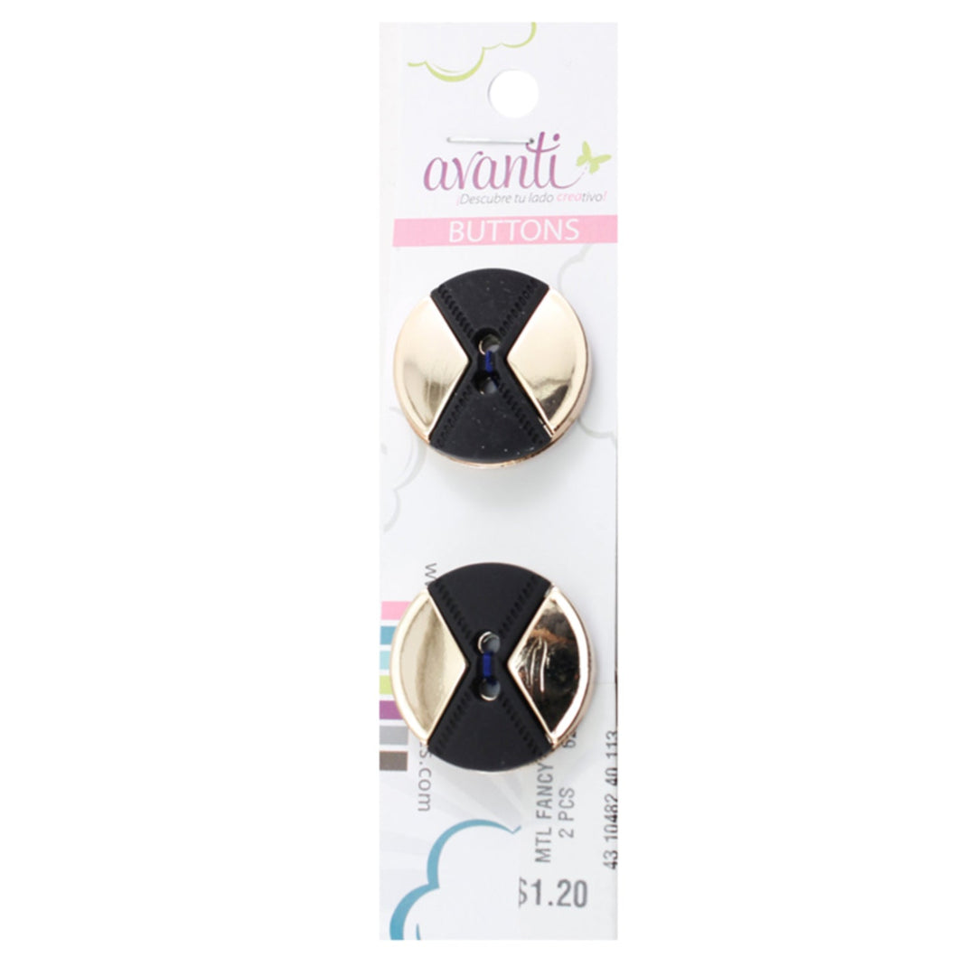 Sewing Buttons – 40L (25mm / 1 inch) with 2 Holes – Perfect for Coats, Upholstery & Costumes