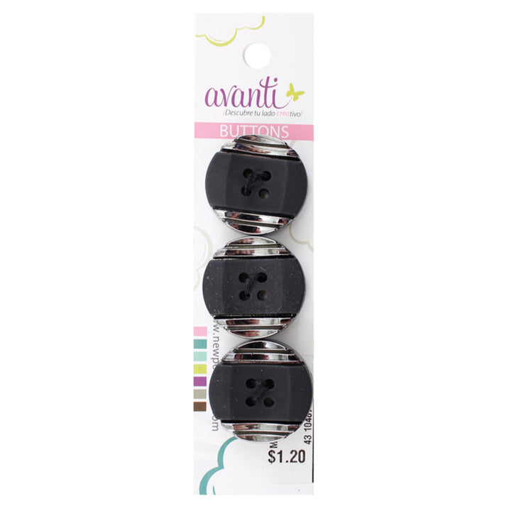 40 Linge Button Sewing Buttons – 40L (25mm / 1 inch) with 4 Holes – Perfect for Outerw ...