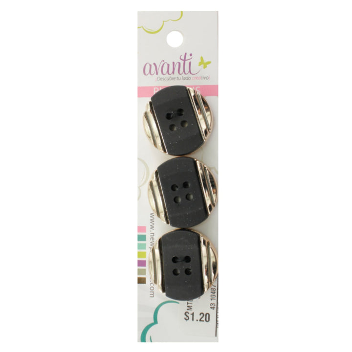 40 Linge Button Sewing Buttons – 40L (25mm / 1 inch) with 4 Holes – Perfect for Outerw ...