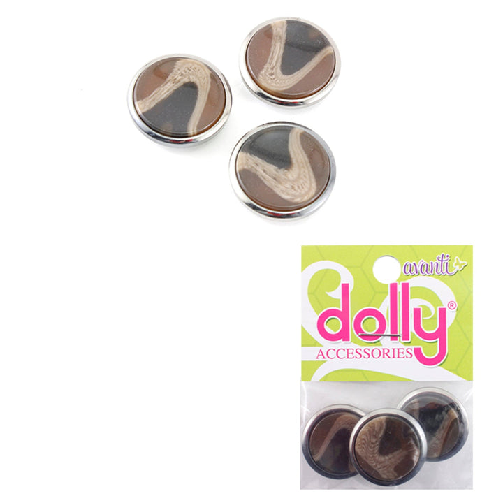 Sewing Buttons – 48L (30.5mm / 1.2 inches) with Shank Attachment – Perfect for Coats, Upholstery & Statement DIY Projects