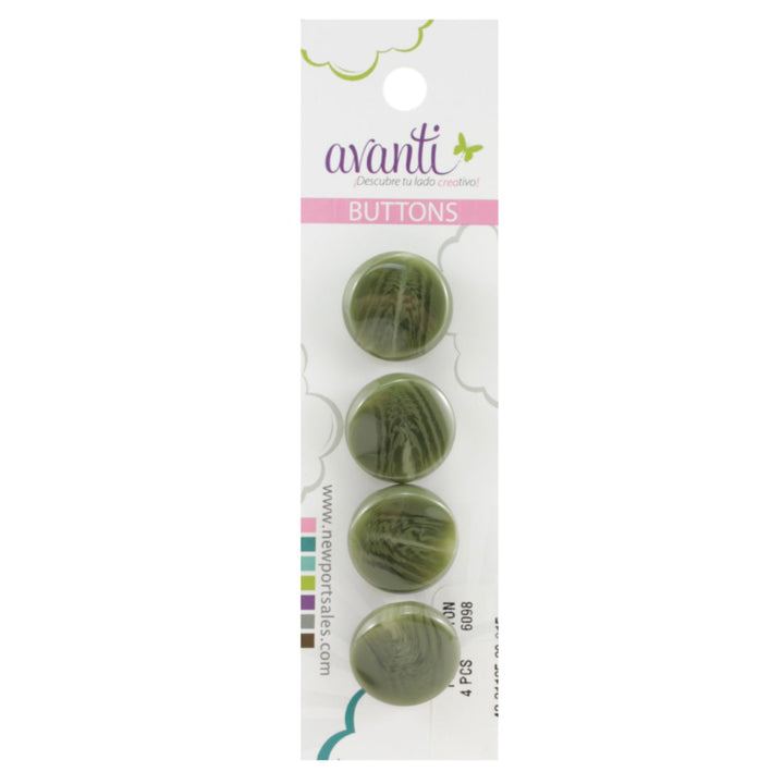 Sewing Buttons – 28L (17.0mm / 0.67 inches) with Shank Attachment – Perfect for Suits, Formal Jackets & Handbags