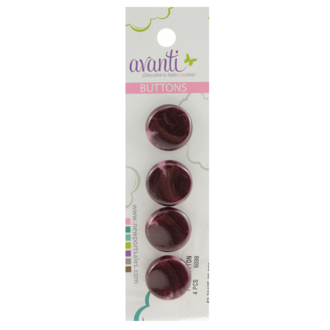 Sewing Buttons – 28L (17.0mm / 0.67 inches) with Shank Attachment – Perfect for Suits, Formal Jackets & Handbags