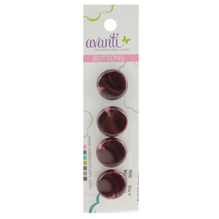 Sewing Buttons – 28L (17.0mm / 0.67 inches) with Shank Attachment – Perfect for Suits, Formal Jackets & Handbags