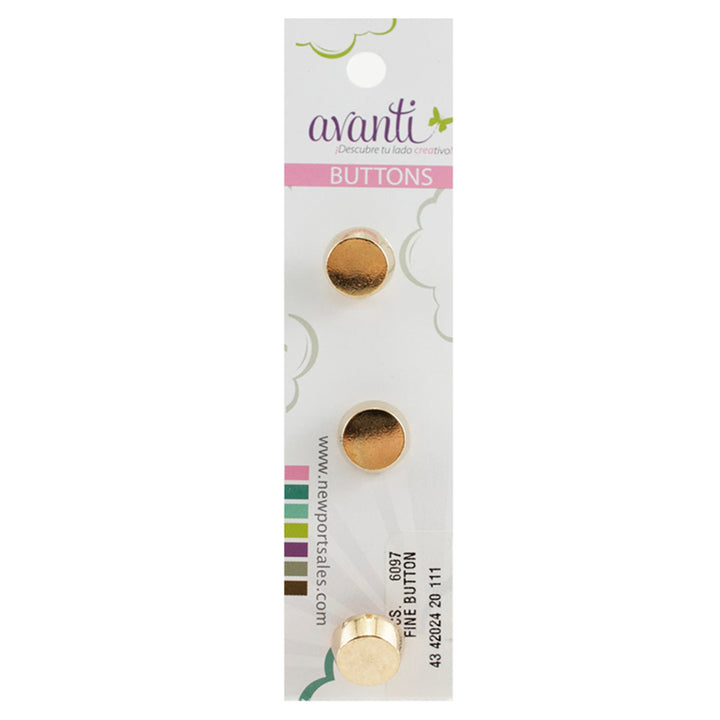 Sewing Buttons – 24L (15mm / 0.6 inches) with Shank – Perfect for Shirts, Cardigans & Children’s Clothing