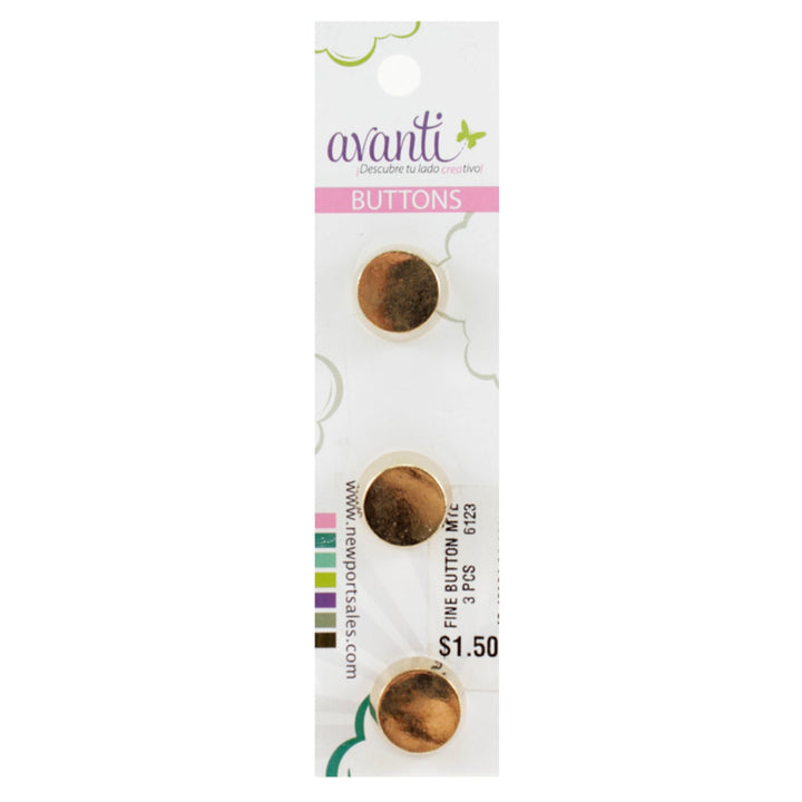 Sewing Buttons – 24L (15mm / 0.6 inches) with Shank – Perfect for Shirts, Cardigans & Children’s Clothing