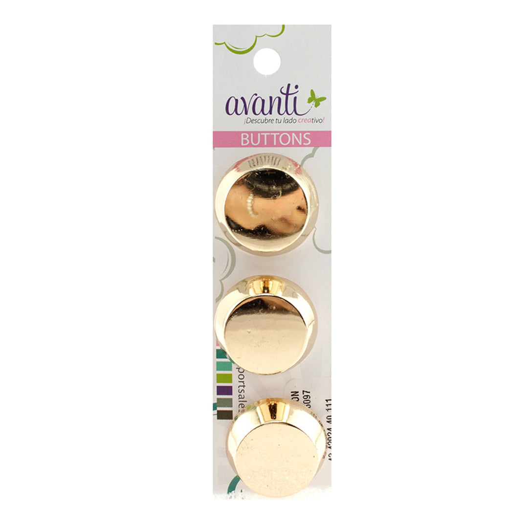 Sewing Buttons – 40L (25mm / 1 inch) with Shank Attachment – Perfect for Coats, Upholstery & Costumes
