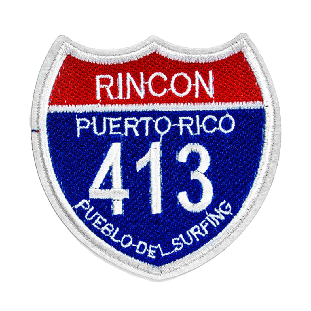 Peel & Stick,  Embroidered Patch,  Sew On Iron On Patch Applique,  Rincon PR Style